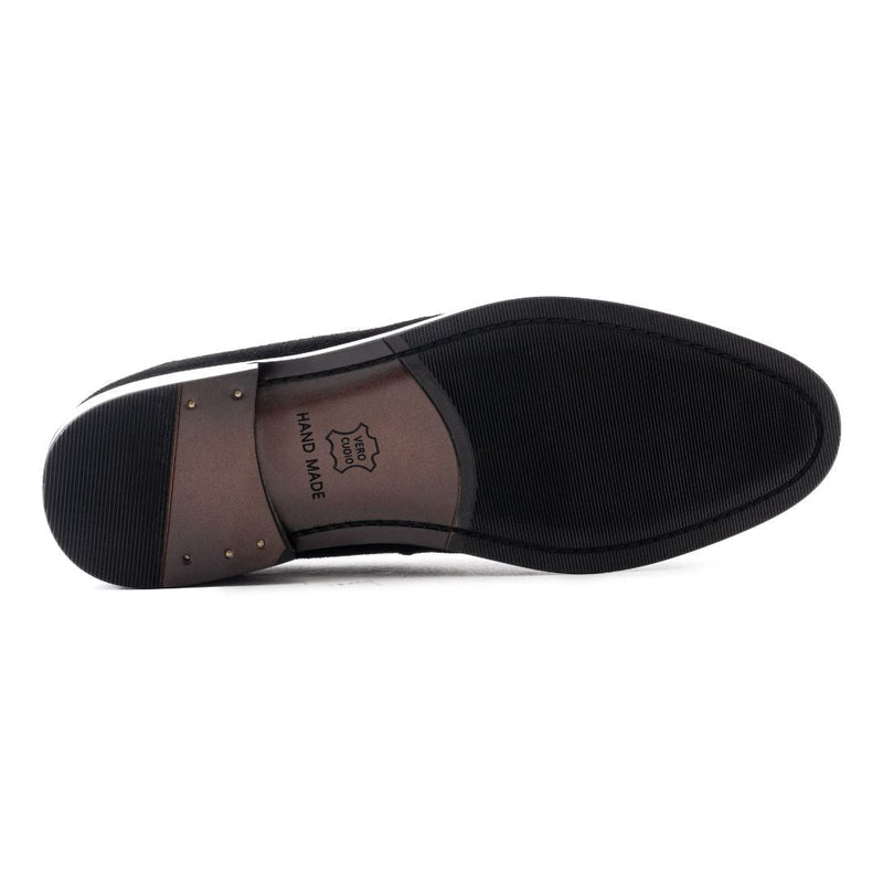 Brown Chamois Leather Loafer shoe