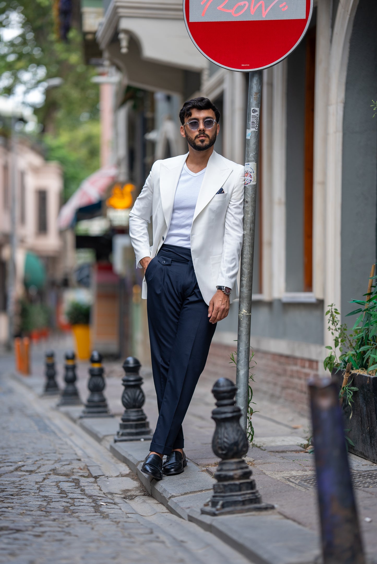 White Single Breasted Jacket
