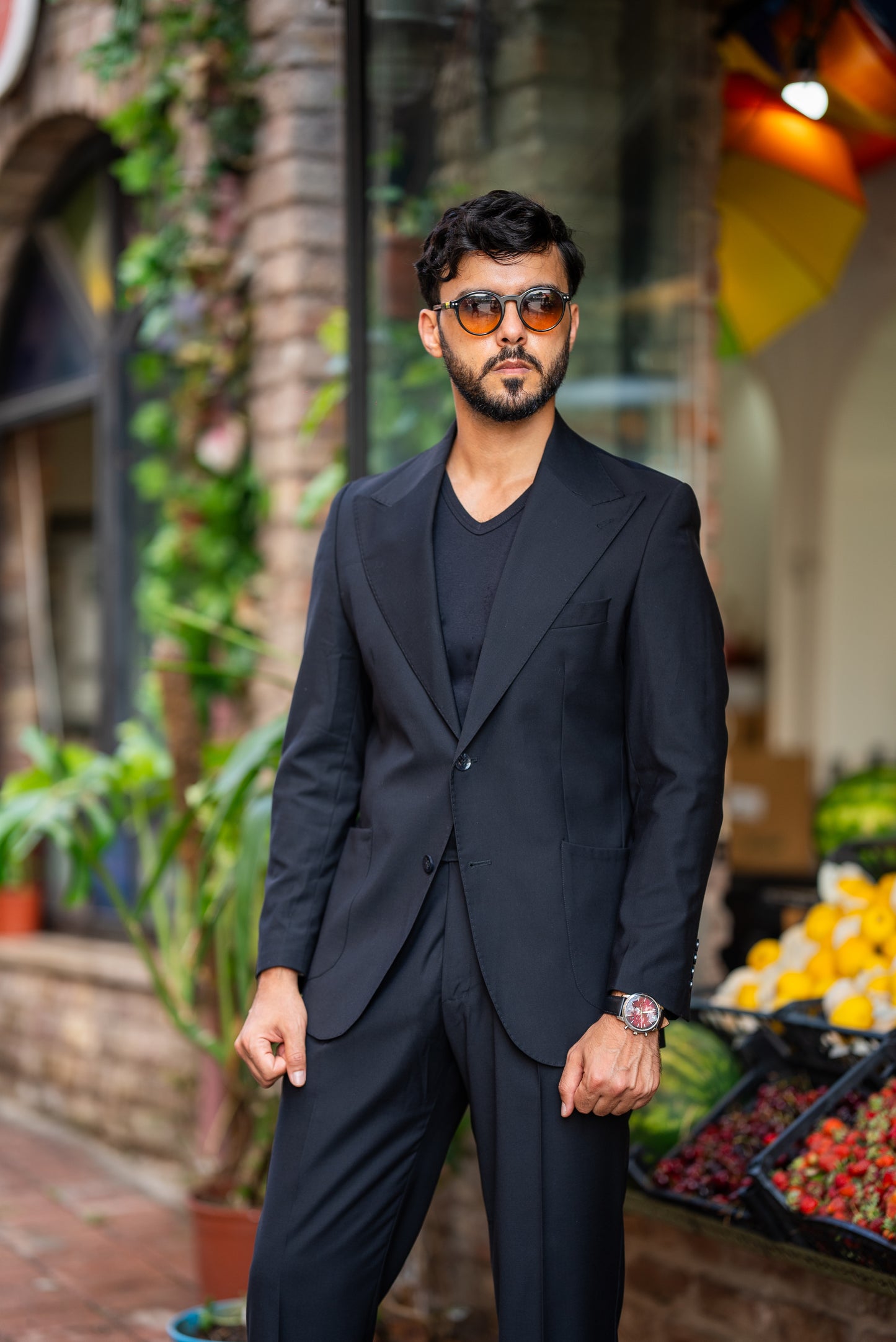 Black Single Breasted Jacket